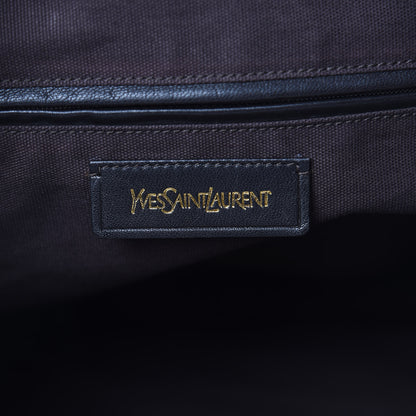 Saint Laurent Canvas Sheepskin Large Roady Beige 6 of 17