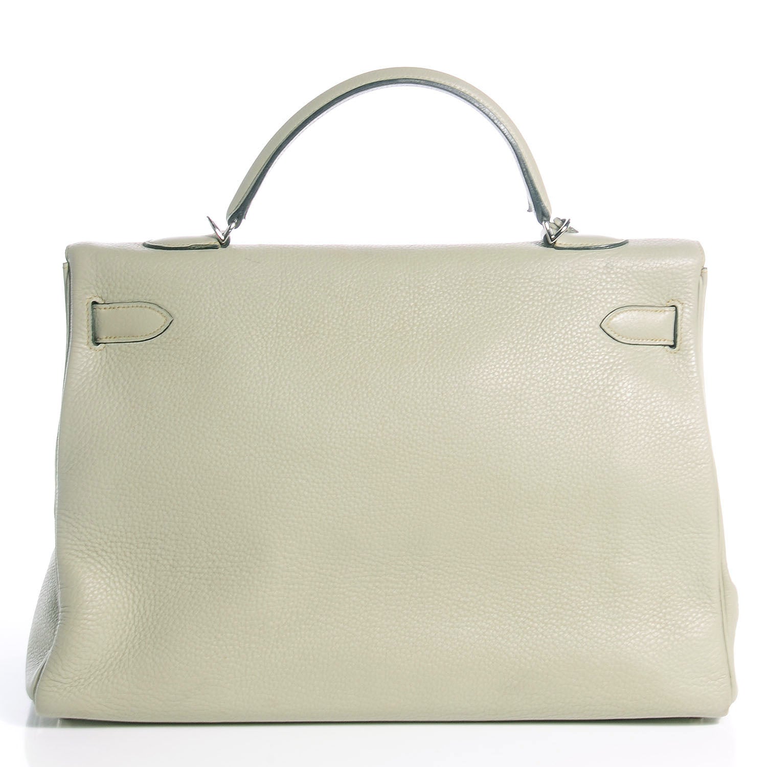 Hermes Taurillon Clemence Kelly Retourne 40 Vert Pale Green 11 of 21