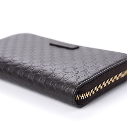 Gucci Microguccissima Zip Around Wallet Black 8 of 11