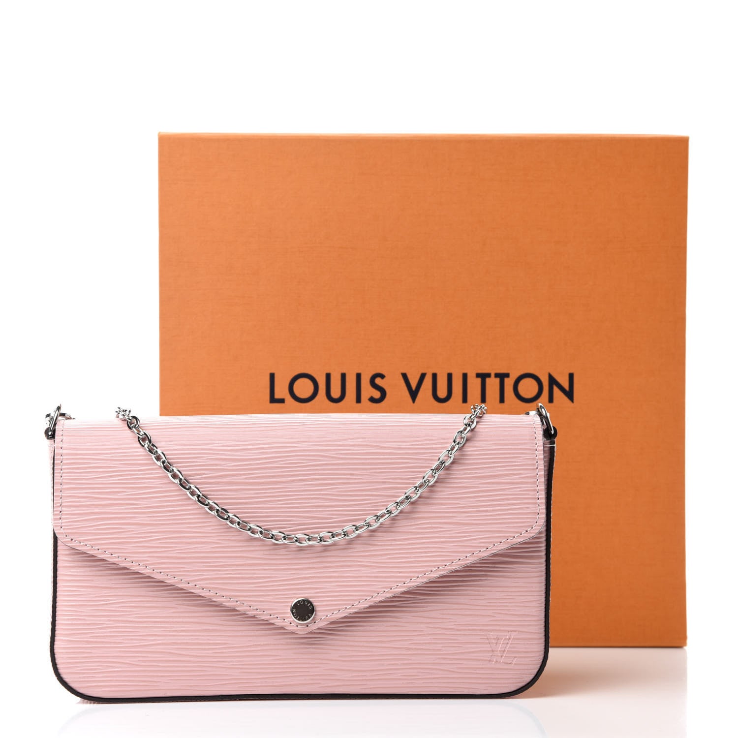 Louis Vuitton Epi Pochette Felicie Rose Ballerine 12 of 12