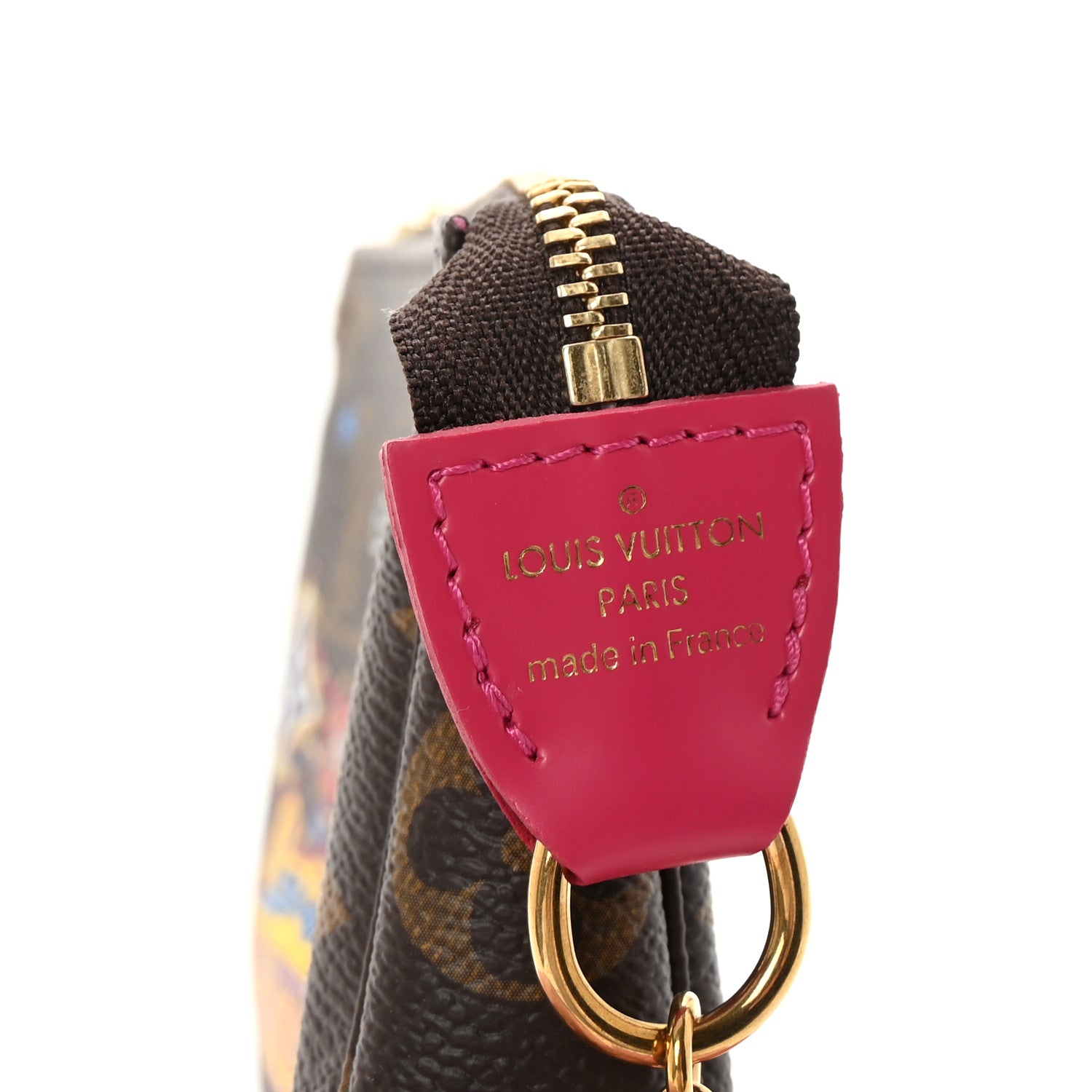 Louis Vuitton Monogram 2020 Christmas Animation Roller Coaster Mini Pochette Accessories Pivoine 7 of 8