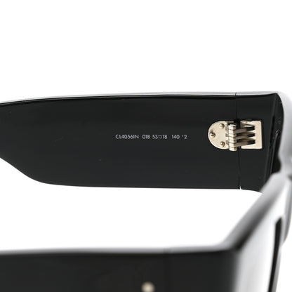 Celine Acetate Rectangular Sunglasses CL4056IN Black 6 of 7
