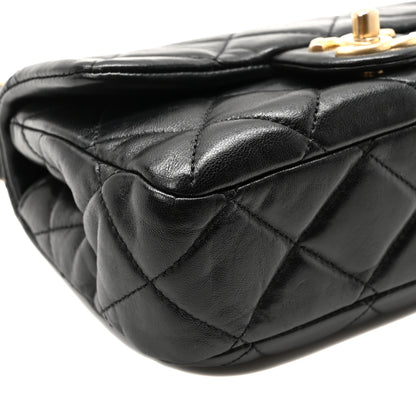 Chanel Lambskin Quilted Small Fancy Jewel Flap Black 9 of 10