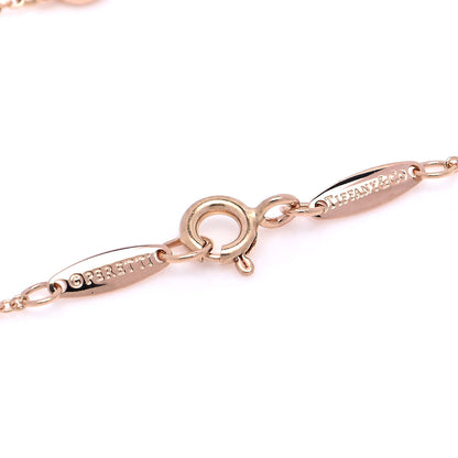 Tiffany 18K Rose Gold Diamond .07ct Elsa Peretti Diamonds by the Yard Bracelet 5 of 6