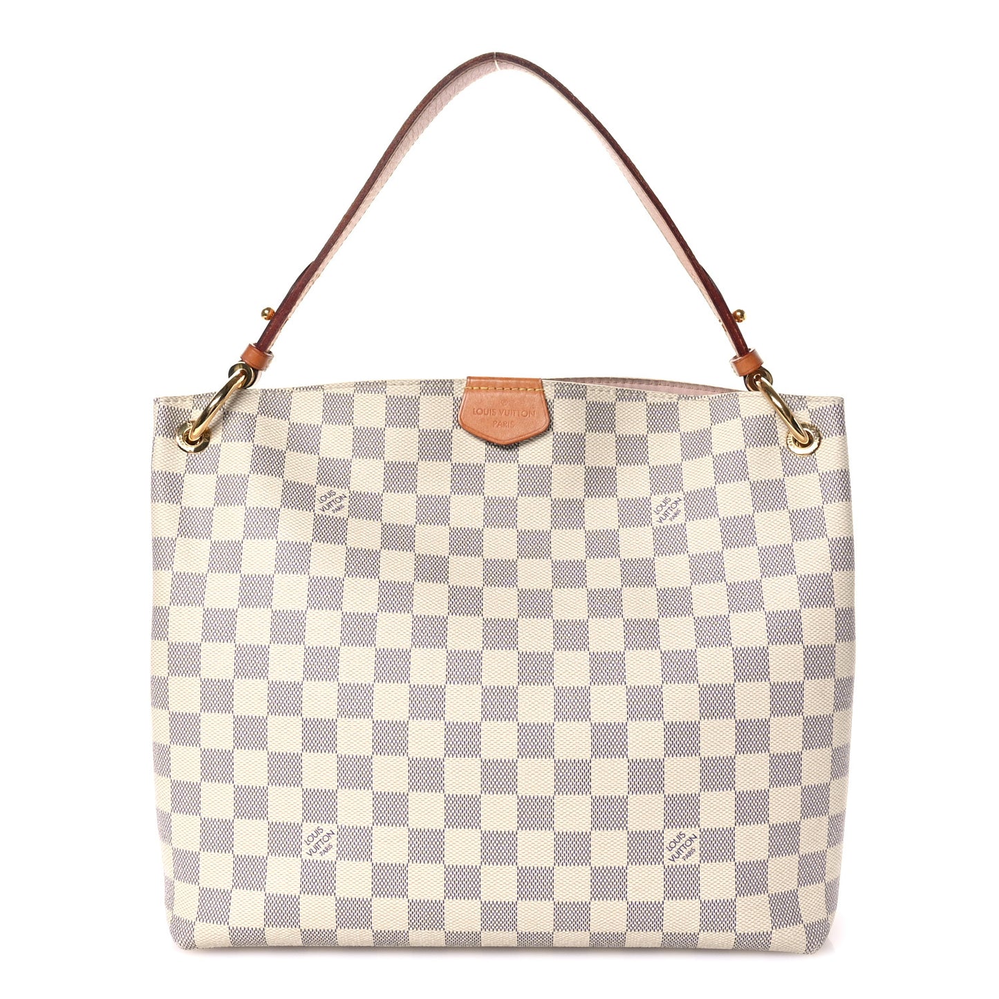 Damier Azur Graceful PM Rose Ballerine