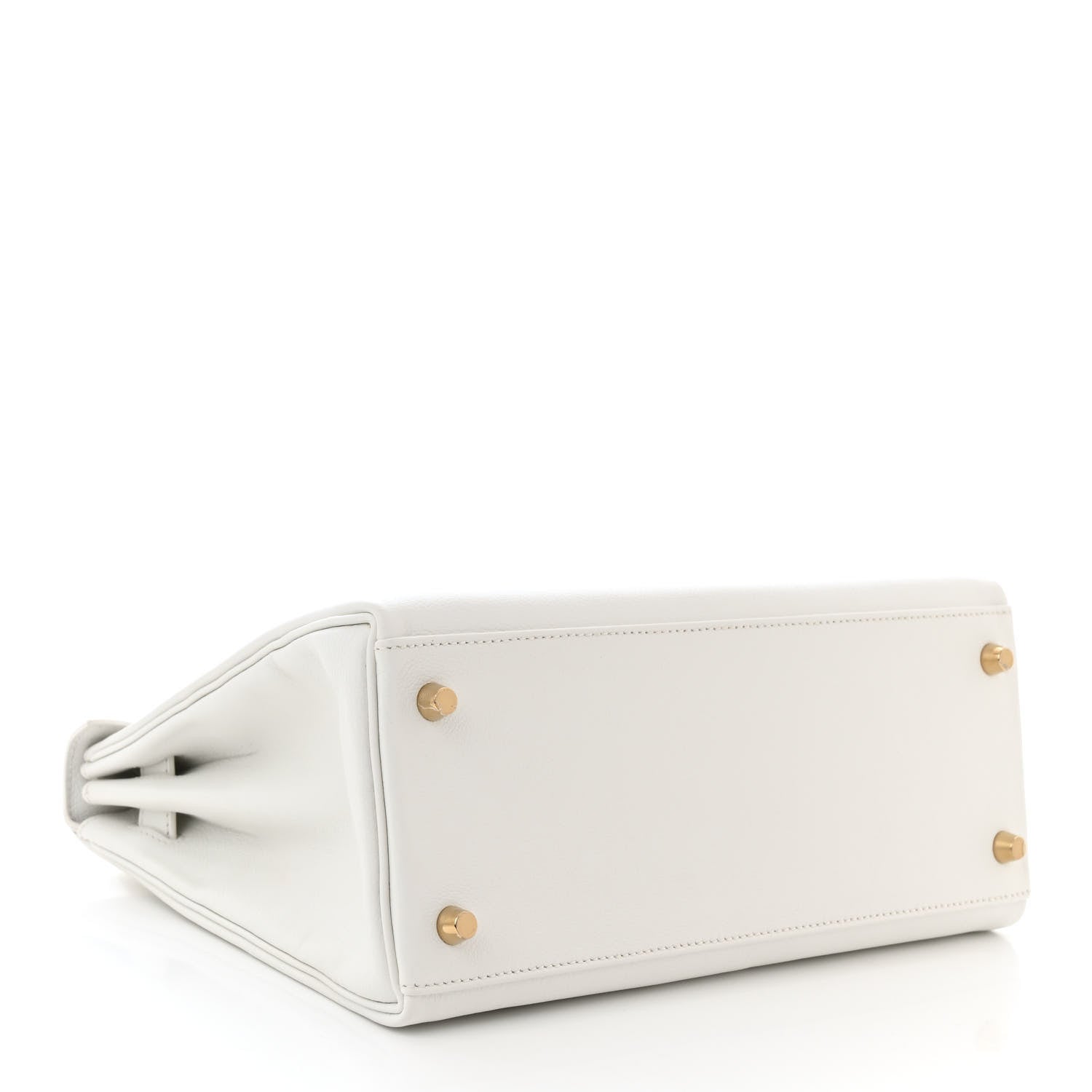 Hermes Evercolor Kelly Retourne 28 White 4 of 12