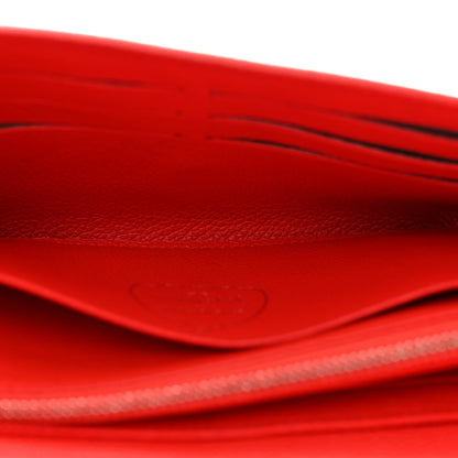 Louis Vuitton LV X YK Empreinte Dots Sarah Wallet Red White 6 of 11