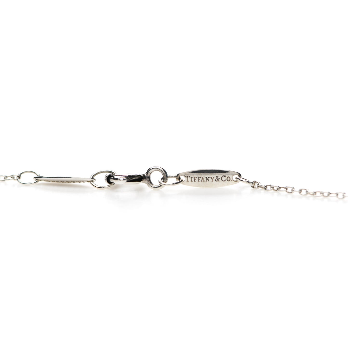 Sterling Silver 14mm Elsa Peretti Cross Pendant Necklace