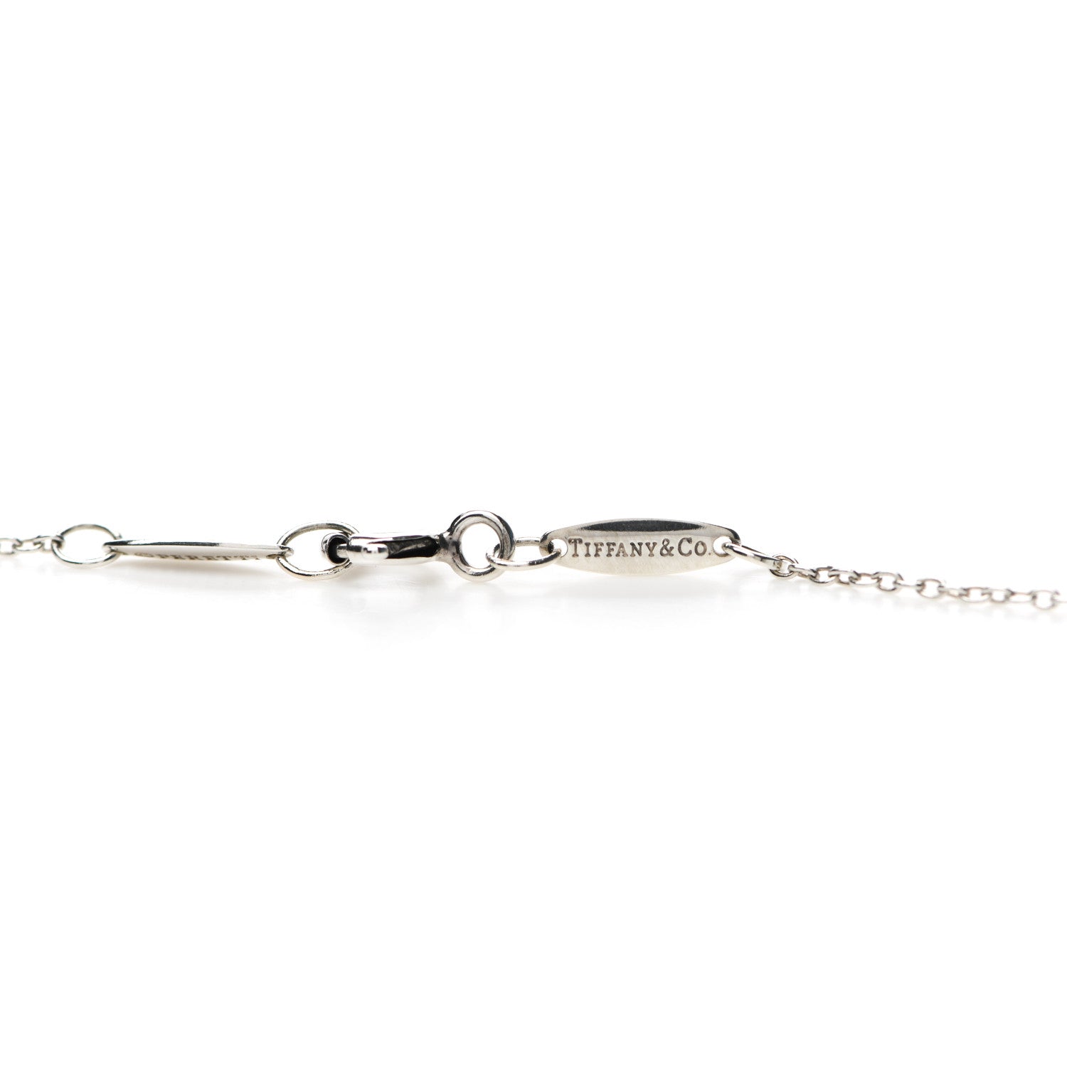 Tiffany Sterling Silver 14mm Elsa Peretti Cross Pendant Necklace 4 of 7