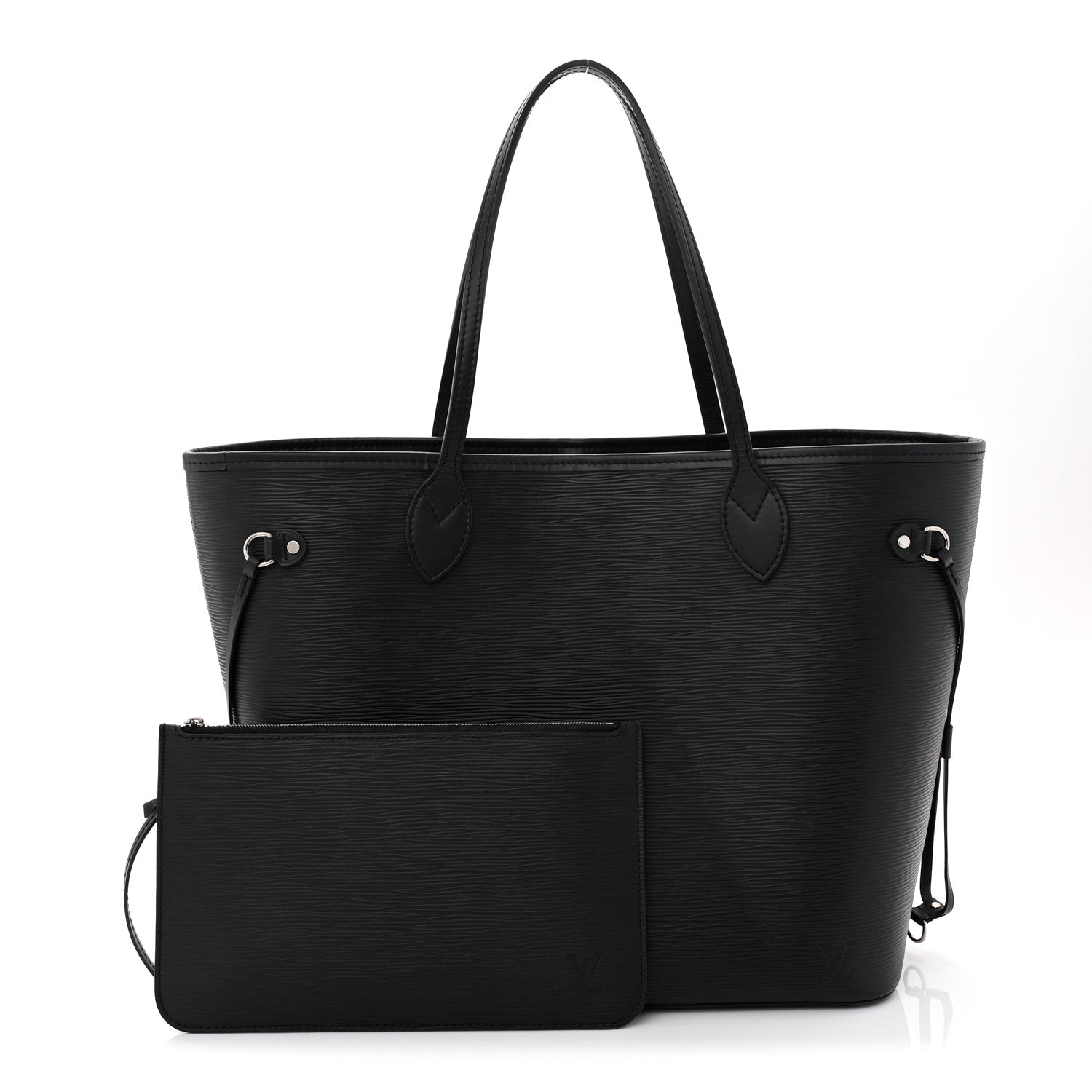 Louis Vuitton Epi Neverfull MM Black 3 of 10