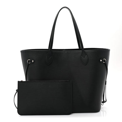 Louis Vuitton Epi Neverfull MM Black 3 of 10