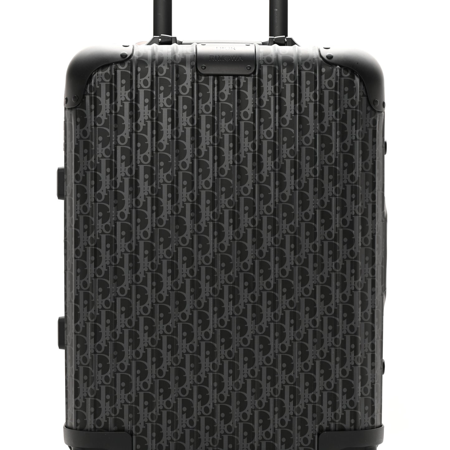 X RIMOWA Aluminum Gradient Cabin Luggage Black Multi