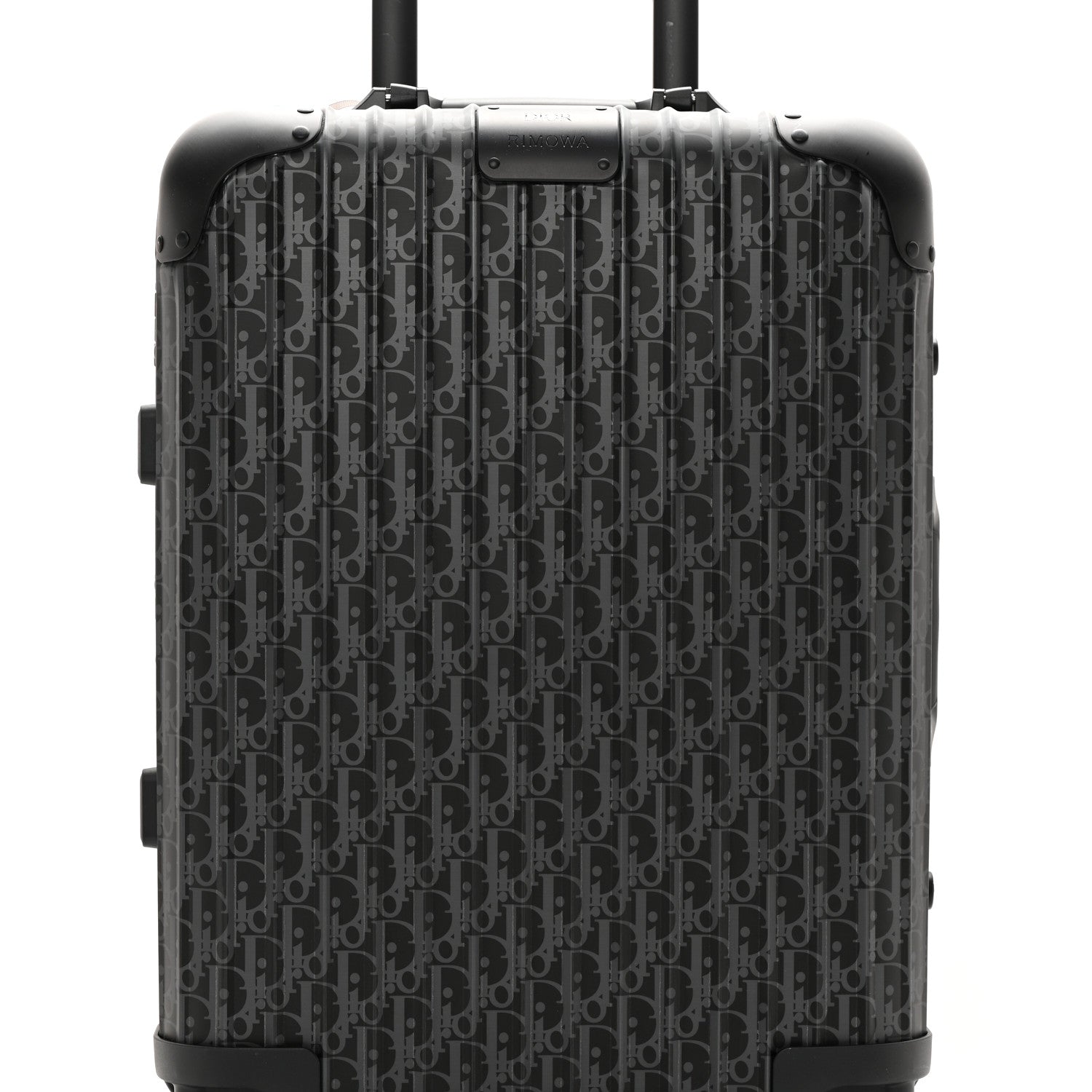 Christian Dior X RIMOWA Aluminum Gradient Cabin Luggage Black Multi 4 of 13