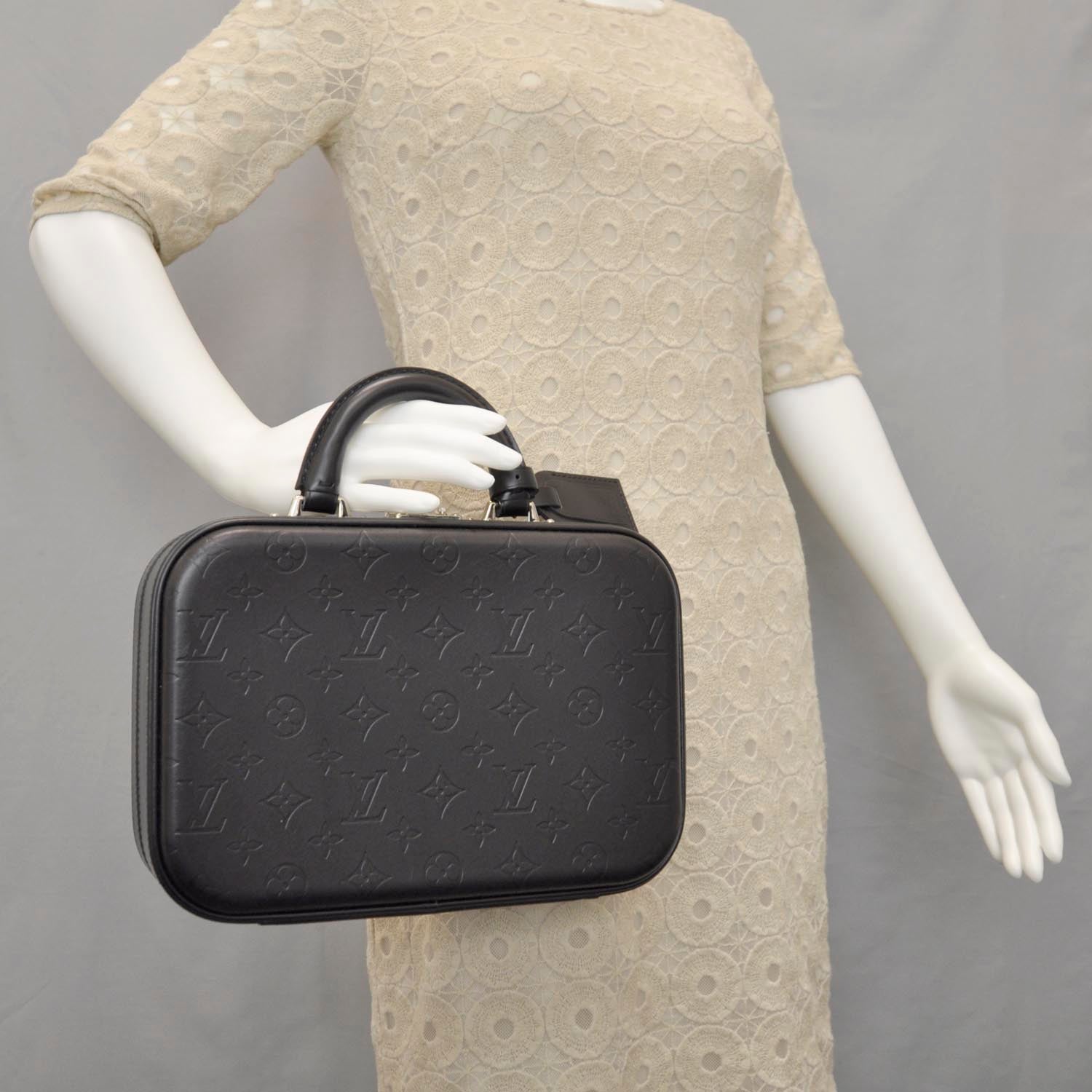 Louis Vuitton Monogram Glace Valisette PM 2 of 11