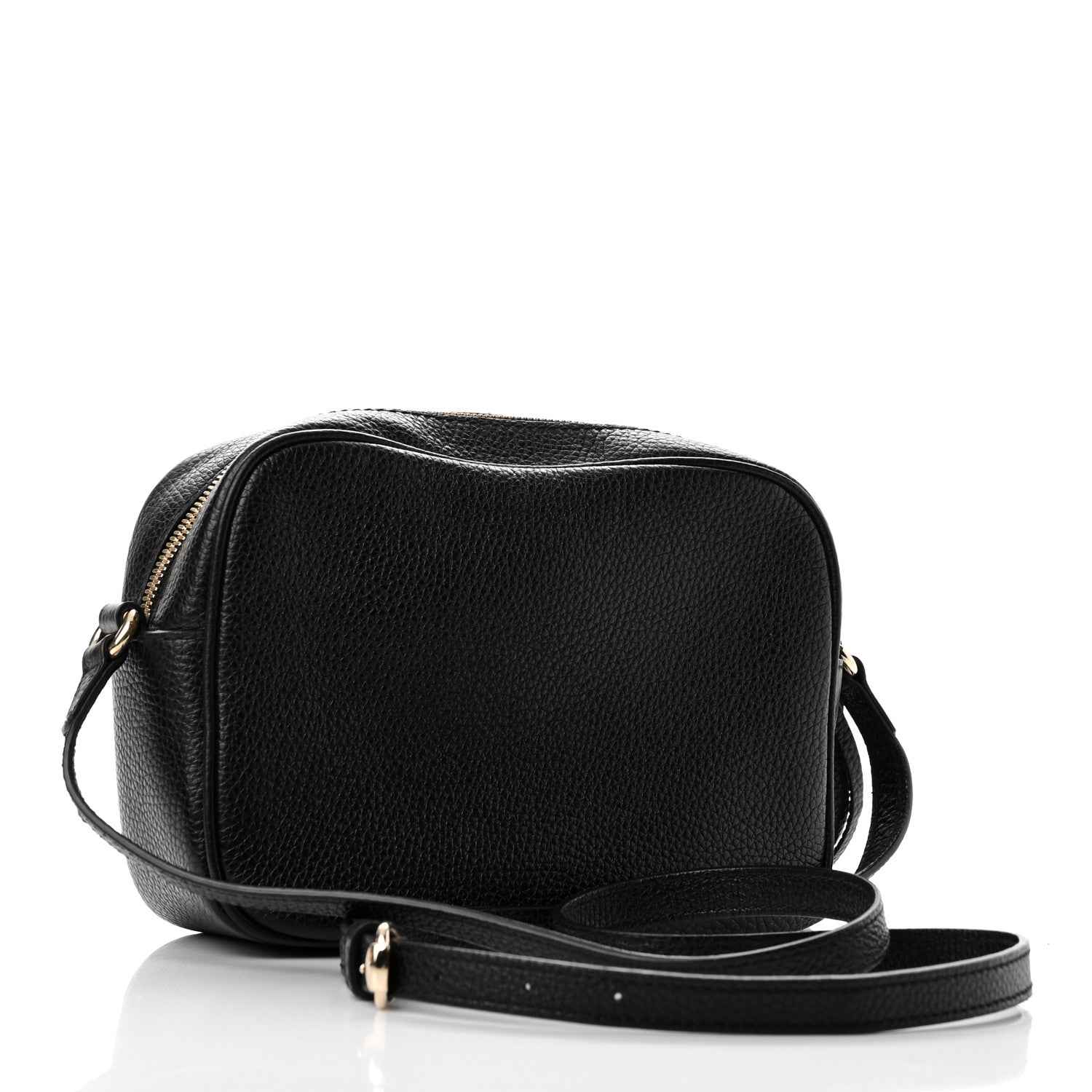 Gucci Pebbled Calfskin Small Soho Disco Bag Black 3 of 11