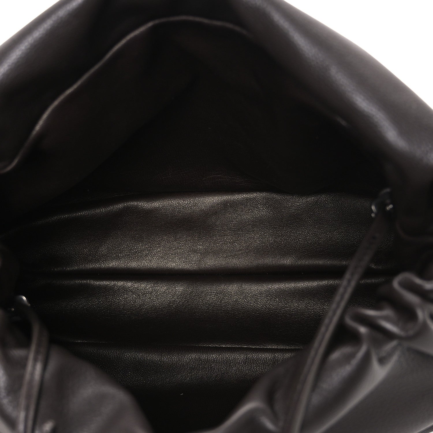The Row Grained Calfskin Bourse Clutch Dark Brown 5 of 9