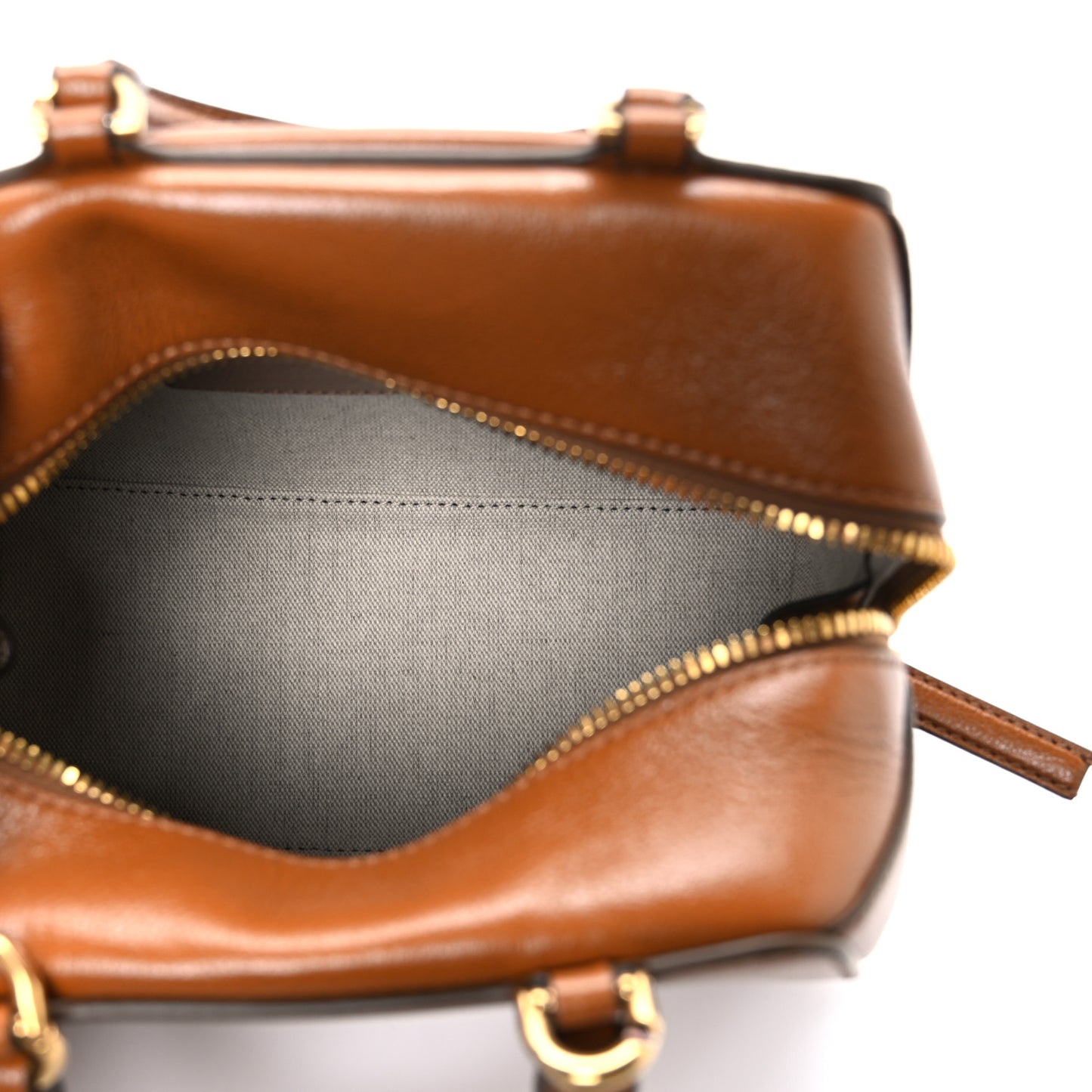 Tumbled Buffalo Mini Antigona Cube Bag Soft Tan