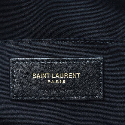 Saint Laurent Calfskin Matelasse Monogram Lou Camera Bag Dusty Grey 6 of 10