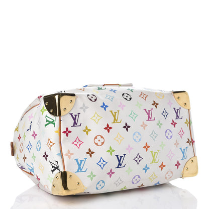 Louis Vuitton Monogram Multicolor Speedy 30 White 4 of 10