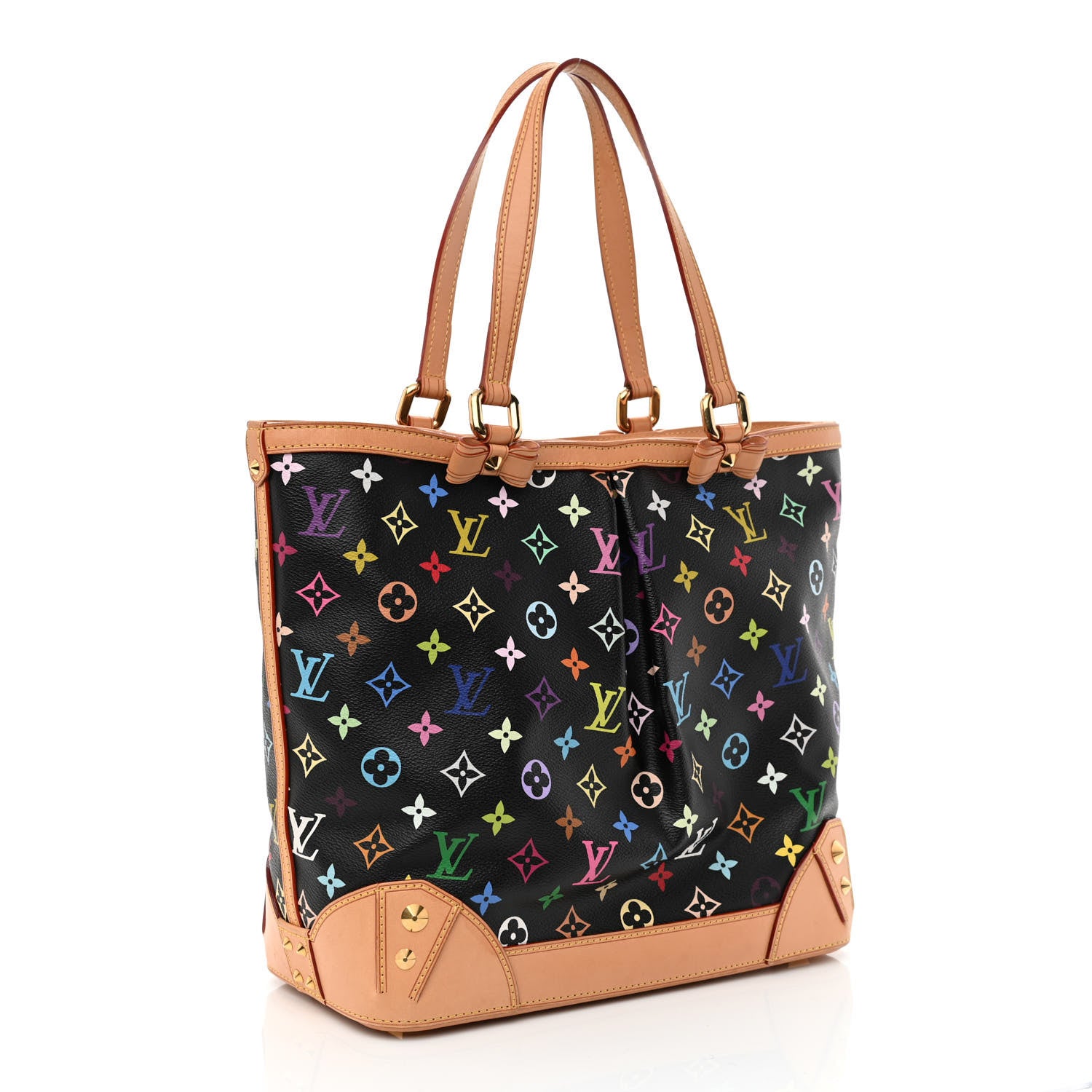 Louis Vuitton Monogram Multicolor Sharleen MM Black 3 of 10