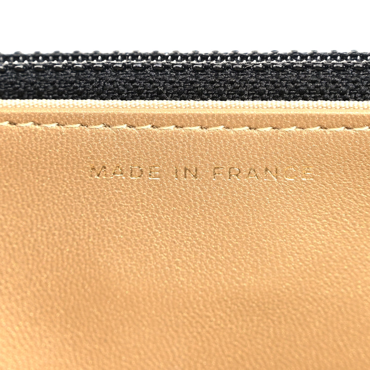 Chanel Lambskin Quilted CC Pearl Crush Wallet on Chain WOC Black 7 of 12