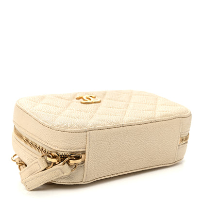 Chanel Caviar Quilted Flap Waist Bag White 4 of 10