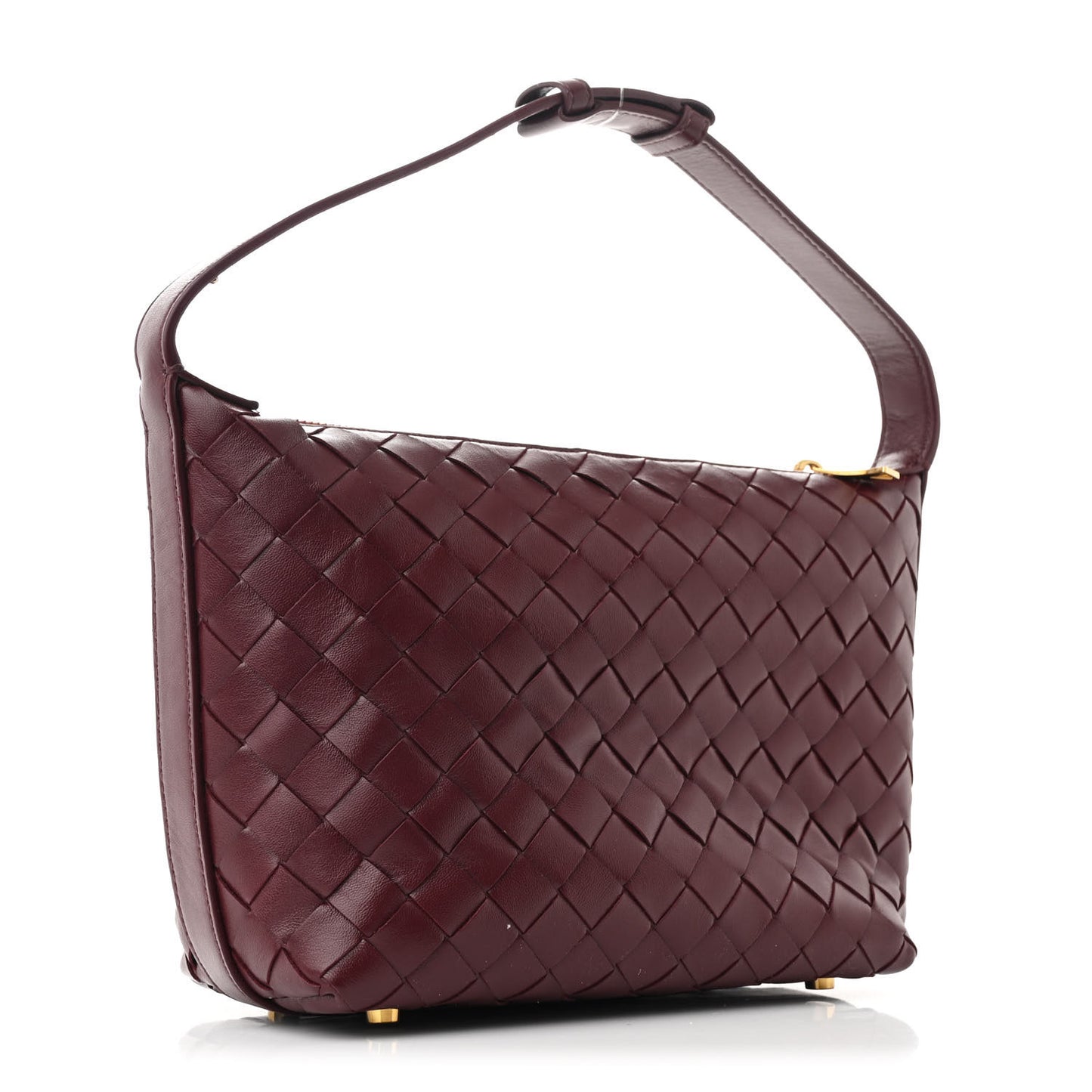 Calfskin Nappa Intrecciato Mini Wallace Barolo
