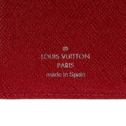 Louis Vuitton Epi Small Ring Agenda Cover Rouge 6 of 8