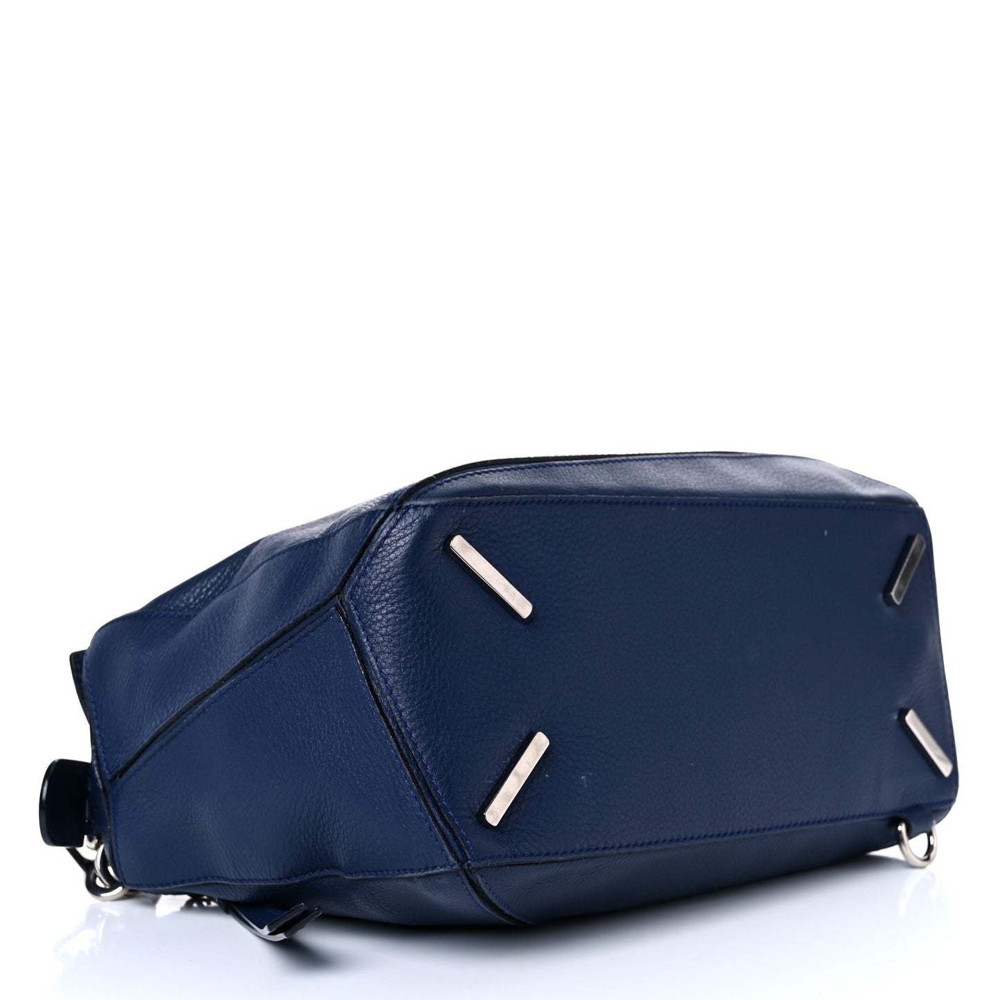 Calfskin Medium Puzzle Bag Marine