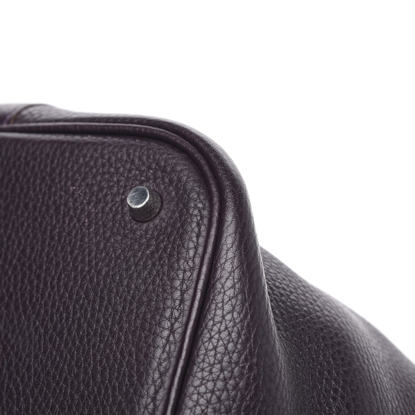 Taurillon Clemence Picotin Lock 26 GM Raisin