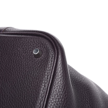 Hermes Taurillon Clemence Picotin Lock 26 GM Raisin 9 of 11