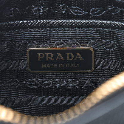 Prada Saffiano Lux Small Camera Crossbody Bag Black 8 of 8