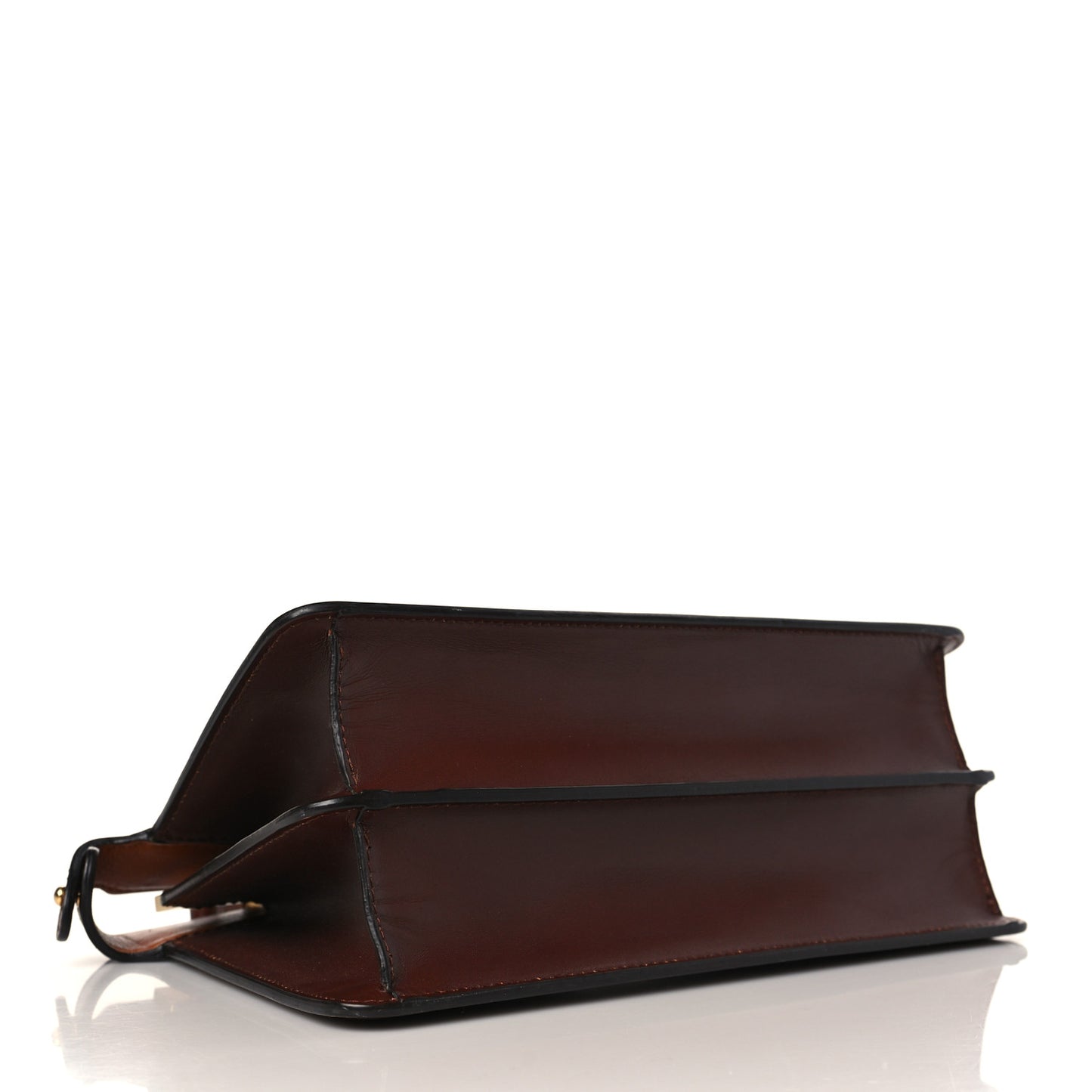 Vitello King Tamponato Medium Peekaboo I SEE U East West Satchel Cuoio