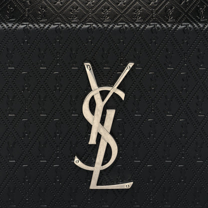 Saint Laurent Calfskin Monogram Take Away Box Black 7 of 9