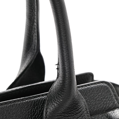 Balenciaga Grained Calfskin Monday Bowler S Black 10 of 10