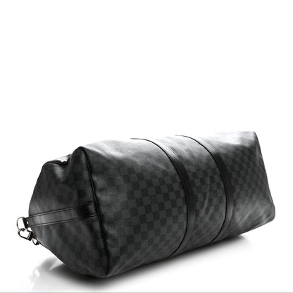 Louis Vuitton Damier Graphite Keepall Bandouliere 55 3 of 18