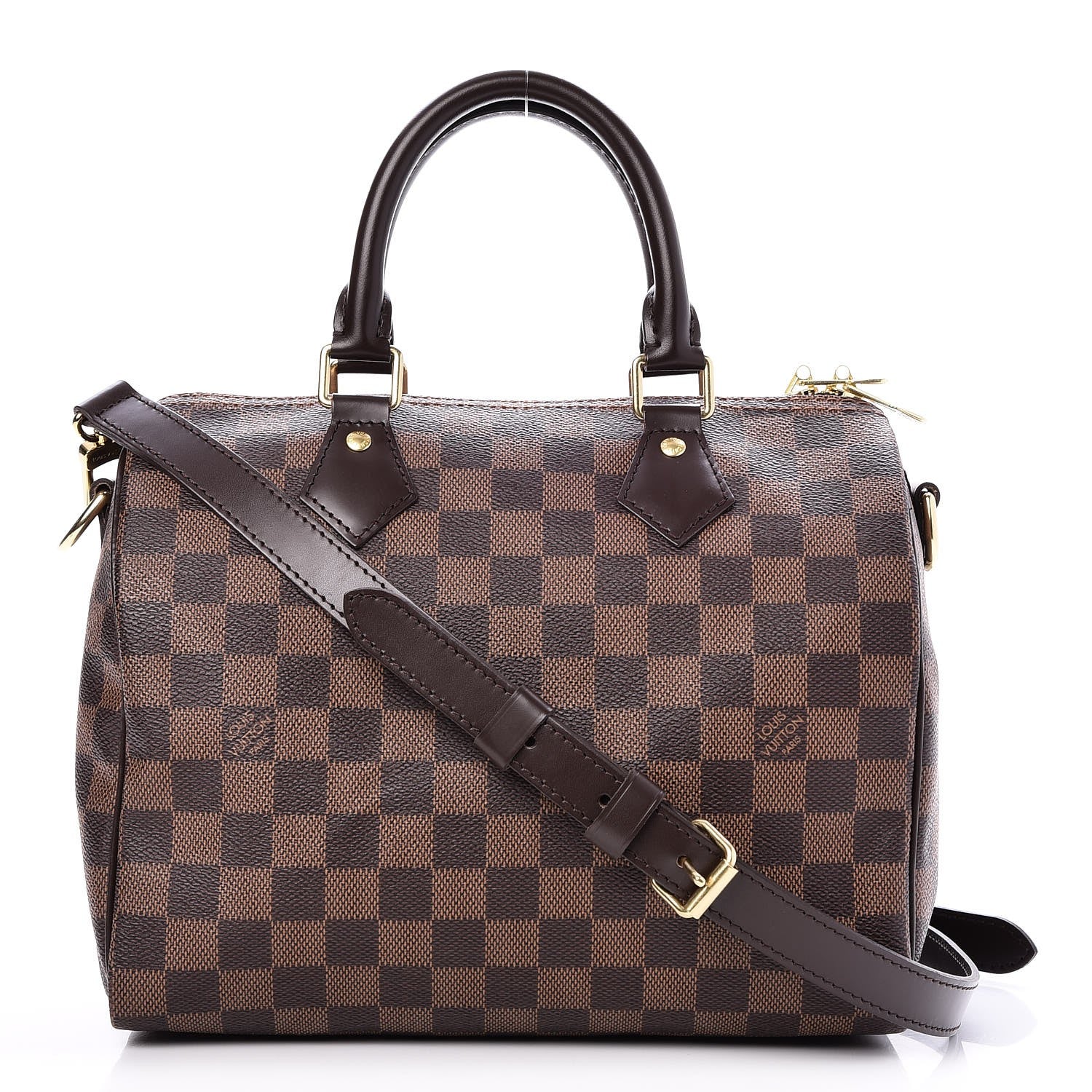 Louis Vuitton Damier Ebene Speedy Bandouliere 25 1 of 8