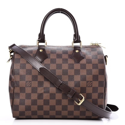 Louis Vuitton Damier Ebene Speedy Bandouliere 25 1 of 8