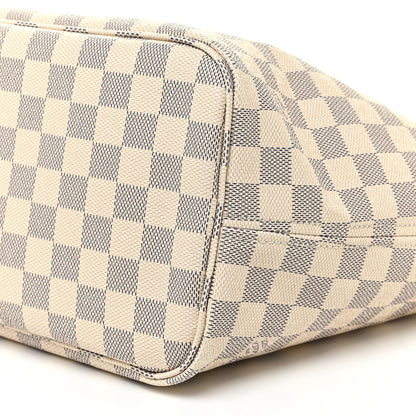 Louis Vuitton Damier Azur Neo Neverfull MM Rose Ballerine 10 of 25