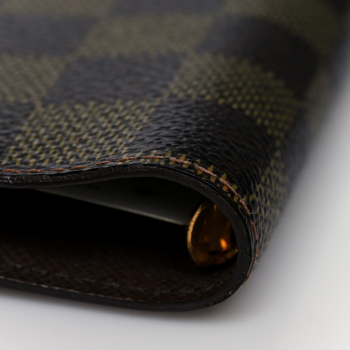 Damier Ebene Small Ring Agenda Cover