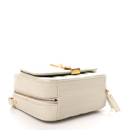 Saint Laurent Lambskin Matelasse Monogram Vicky Camera Bag Crema Soft 4 of 11