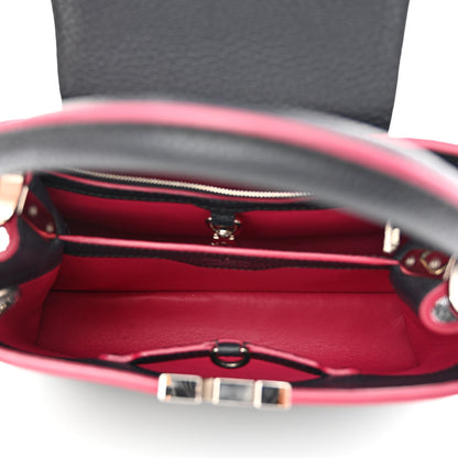 Louis Vuitton Taurillon Capucines BB Cobalt Fuchsia 5 of 11