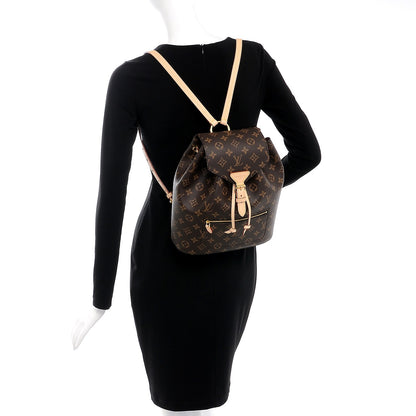 Louis Vuitton Monogram Montsouris NM Backpack 2 of 9