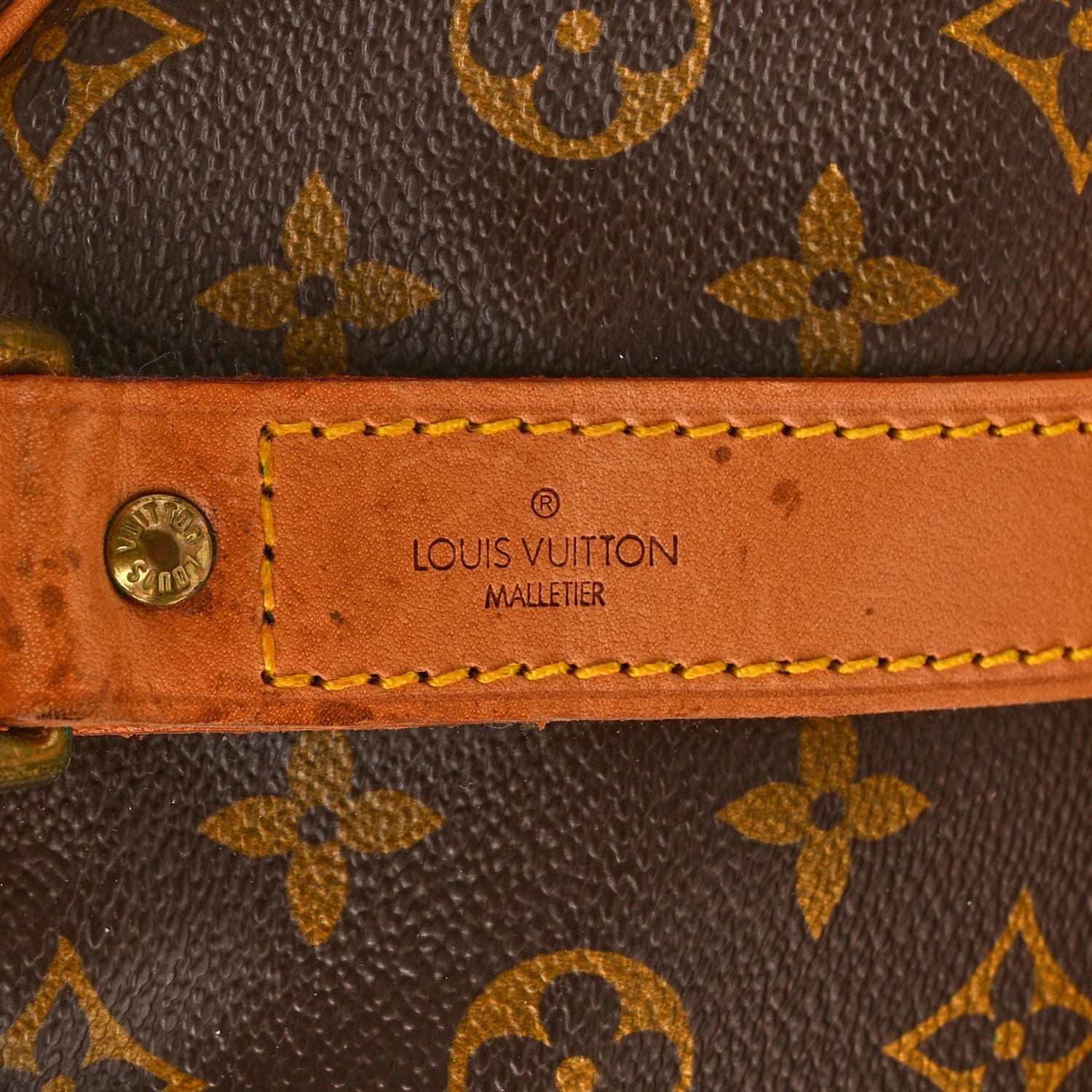 Louis Vuitton Monogram Keepall Bandouliere 55 5 of 17