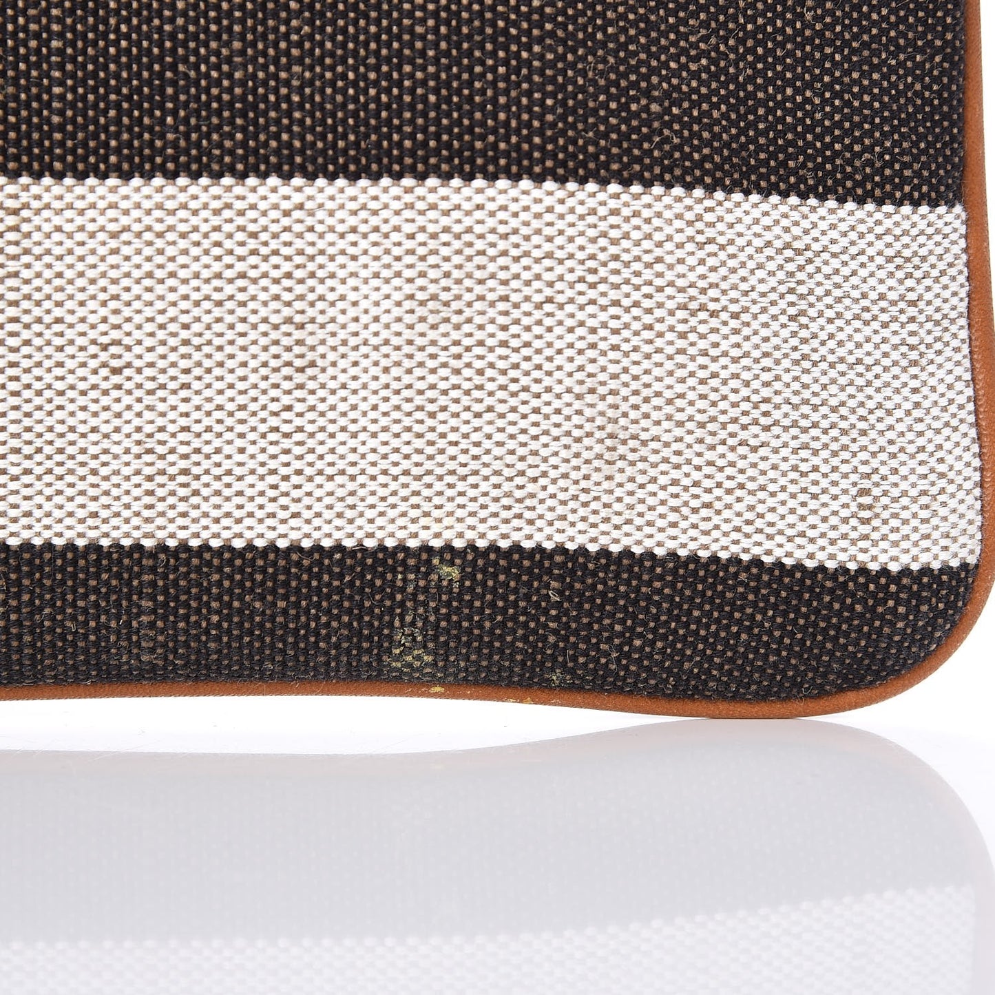 Mega Check Peyton Crossbody Clutch Bag Saddle Brown