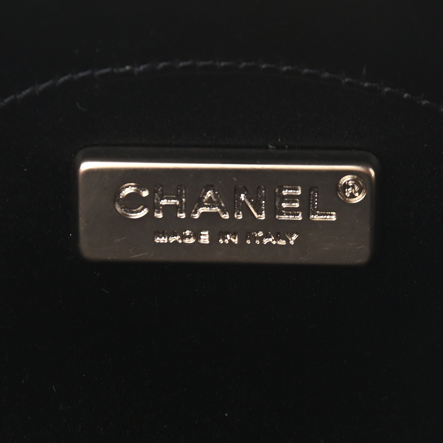 Chanel Vinyl Saint Tropez Evening Clutch Black 5 of 10
