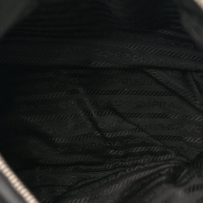Prada Nylon Tessuto Impuntu Quilted Shoulder Bag Black 4 of 13