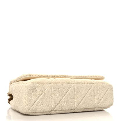 Saint Laurent Terry Patchwork Monogram Medium Jamie Tropical Sand 4 of 10