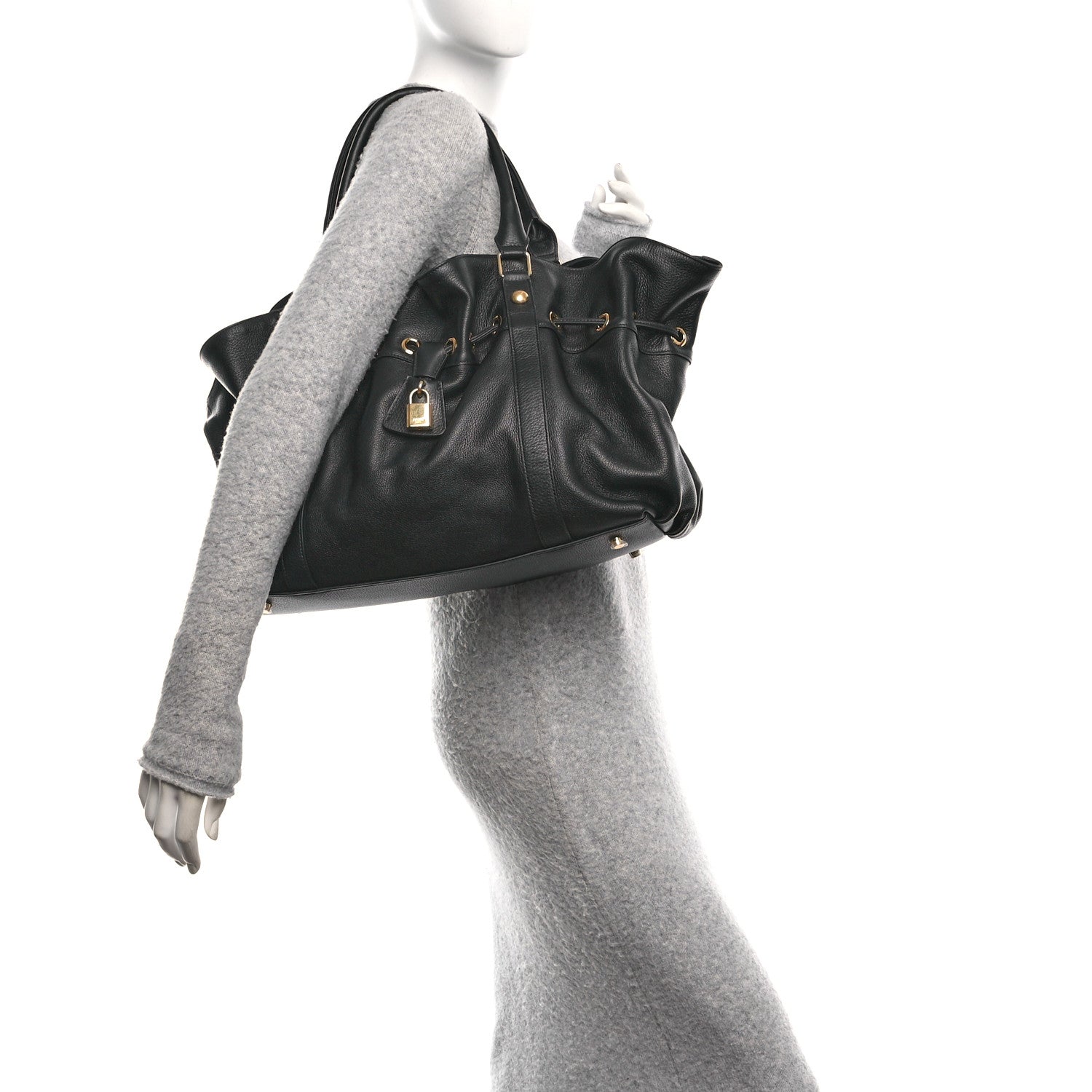 Celine Supple Calfskin Medium Abbey Black 2 of 10