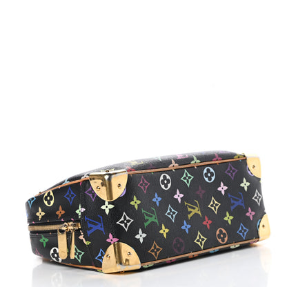 Louis Vuitton Monogram Multicolor Trouville Black 4 of 17